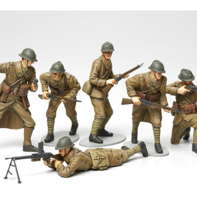 Tamiya 1/35 Wwii French Infantry Set - Tamiya - ModelCars.com
