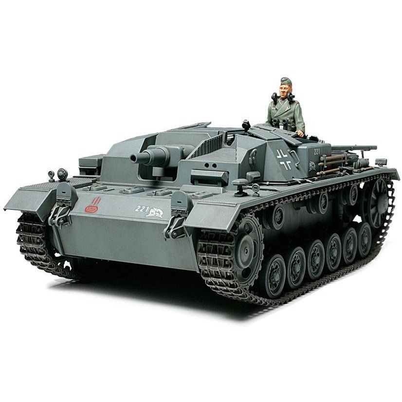 Tamiya 1/38 German Sturmgeschutz III AUSFB-Tamiya-ModelCars.com