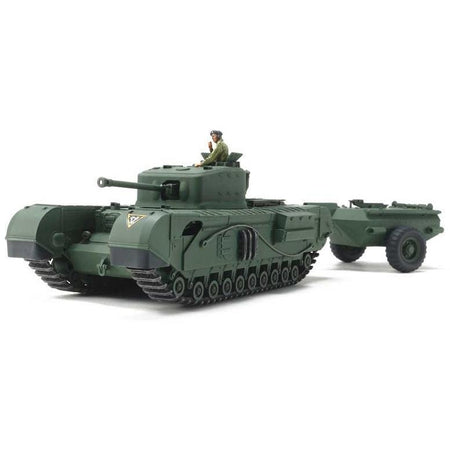 Tamiya 1/48 British Tank Churchill MkVII Model Tank - Tamiya - ModelCars.com
