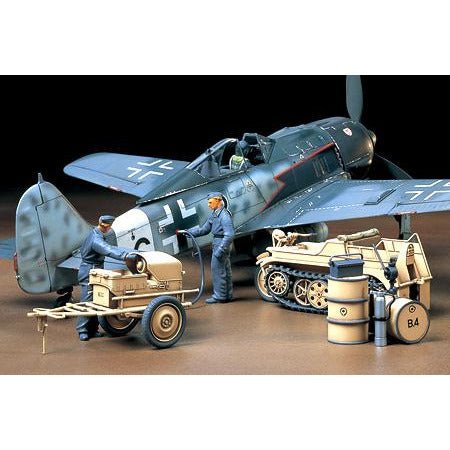 Tamiya 1/48 German Aircraft Power Supply Unit & Kettenkraftrad - Tamiya - ModelCars.com