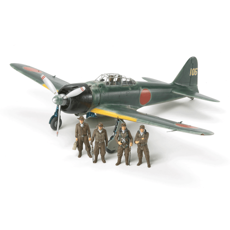 Tamiya 1/48 Mitsubishi A6M3 3A Zeke - Tamiya - ModelCars.com