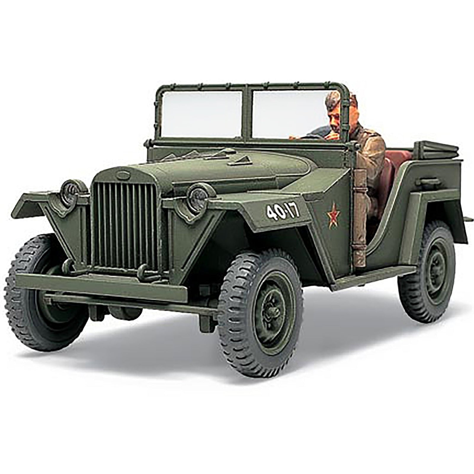 Tamiya 1/48 Russian Field Car Gaz - 67B - Tamiya - ModelCars.com