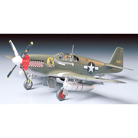 Tamiya 1/48 Scale Scale North American P - 51B Mustang - Tamiya - ModelCars.com