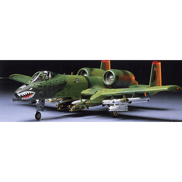 Tamiya 1/48 Scale Scale USAF Fairchild Republic A-10A Thunderbolt II-Tamiya-ModelCars.com