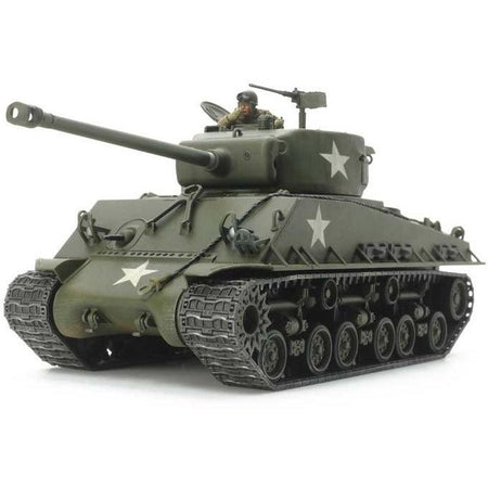 Tamiya 1/48 US Medium Tank M4A3E8 Sherman - Tamiya - ModelCars.com