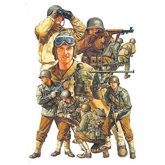Tamiya 1/48 Wwii Us Army Infantry Gi Set-Tamiya-ModelCars.com