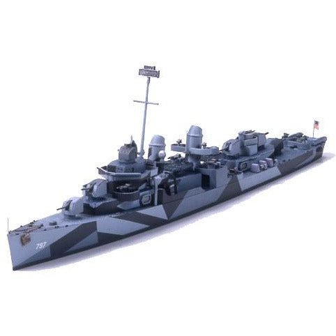 Tamiya 1/700 U.S Destroyer Cushing - Tamiya - ModelCars.com