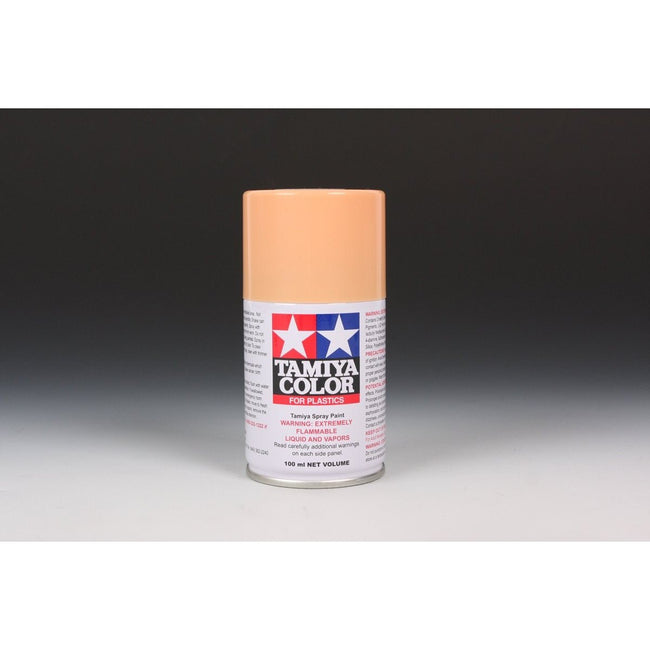 Tamiya 85077 TS-77 Flat Flesh 2 Spray Paint / Tamiya USA-Tamiya-ModelCars.com