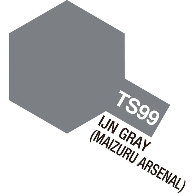 Tamiya 85099 TS-99 IJN Grey Spray Paint / Tamiya USA-Tamiya-ModelCars.com