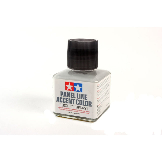 Tamiya 87189 Panel Line Accent Color Light Grey / Tamiya USA-Tamiya-ModelCars.com
