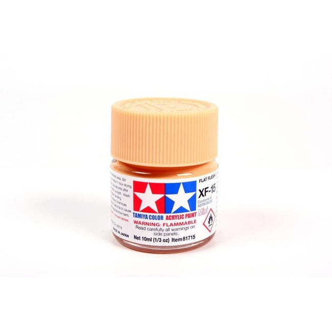 Tamiya Acrylic Mini XF-15 Flat Flesh-Tamiya-ModelCars.com