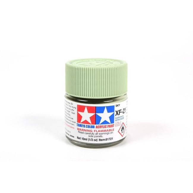 Tamiya Acrylic Mini XF-21 Sky-Tamiya-ModelCars.com