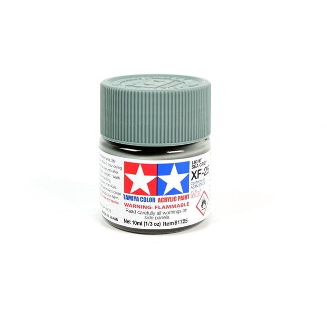 Tamiya Acrylic Mini XF-25 LT Sea Gray 10ml-Tamiya-ModelCars.com