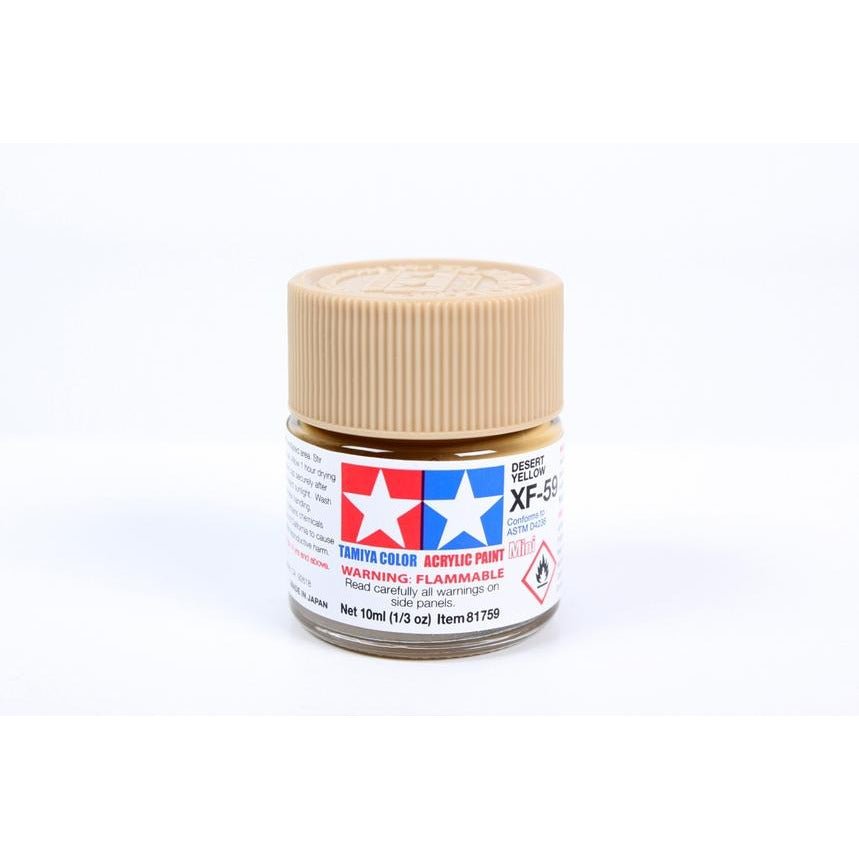 Tamiya Acrylic Mini XF - 59DesertYellow - Tamiya - ModelCars.com