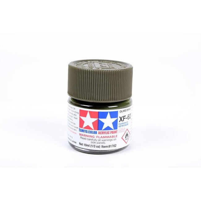 Tamiya Acrylic Mini XF-62 Olive Drab-Tamiya-ModelCars.com