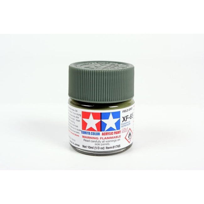 Tamiya Acrylic Mini XF-65 Field Gray-Tamiya-ModelCars.com