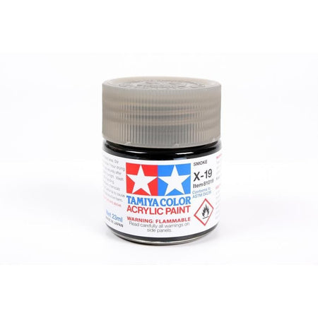 Tamiya Acrylic X-19 Smoke-Tamiya-ModelCars.com