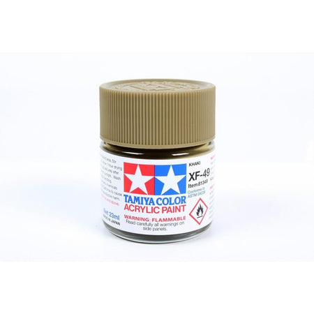 Tamiya Acrylic XF - 49 Khaki - Tamiya - ModelCars.com