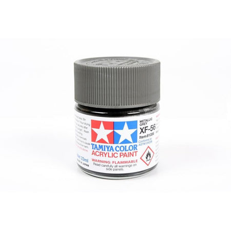 Tamiya Acrylic XF - 56 Metallic Gray - Tamiya - ModelCars.com
