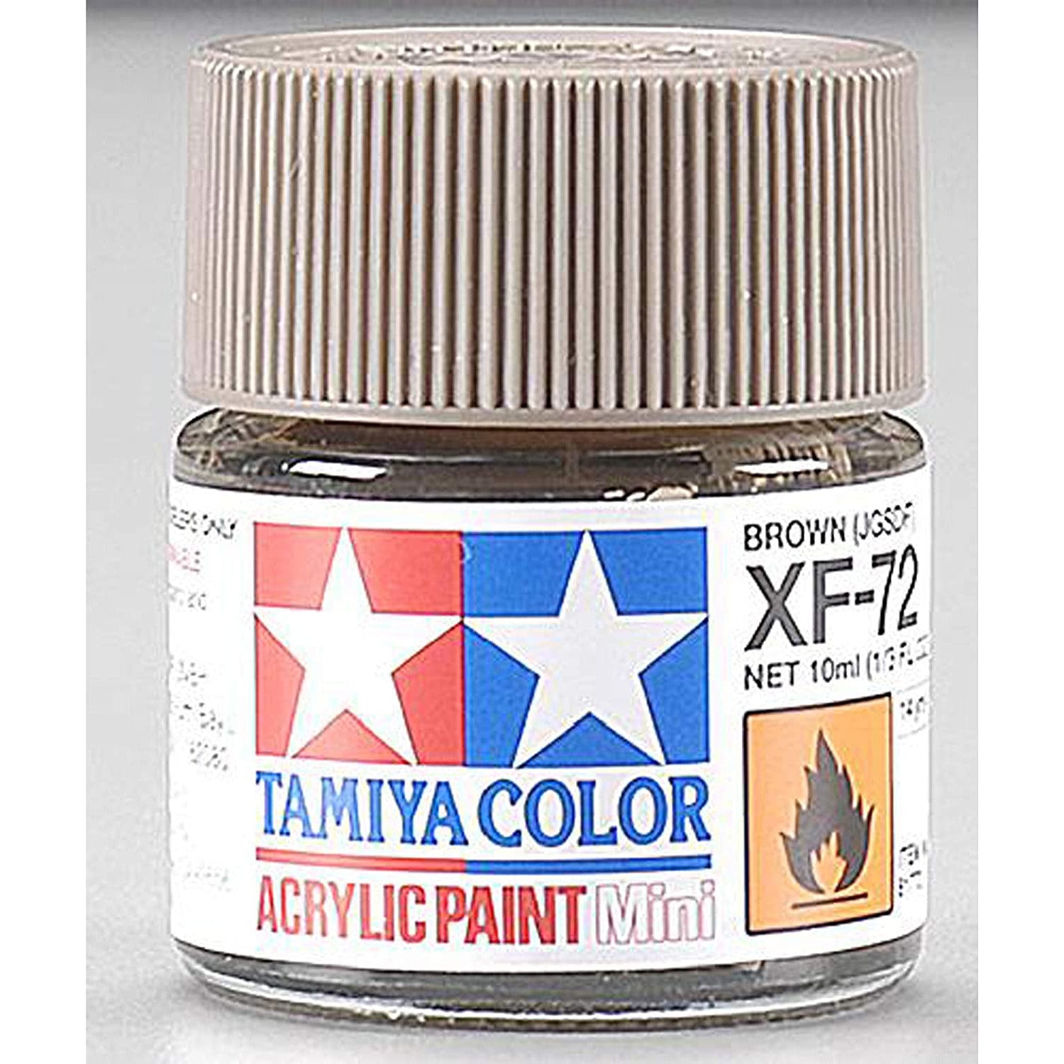 Tamiya Acrylix Mini XF72, Brown 10 ml - Tamiya - ModelCars.com