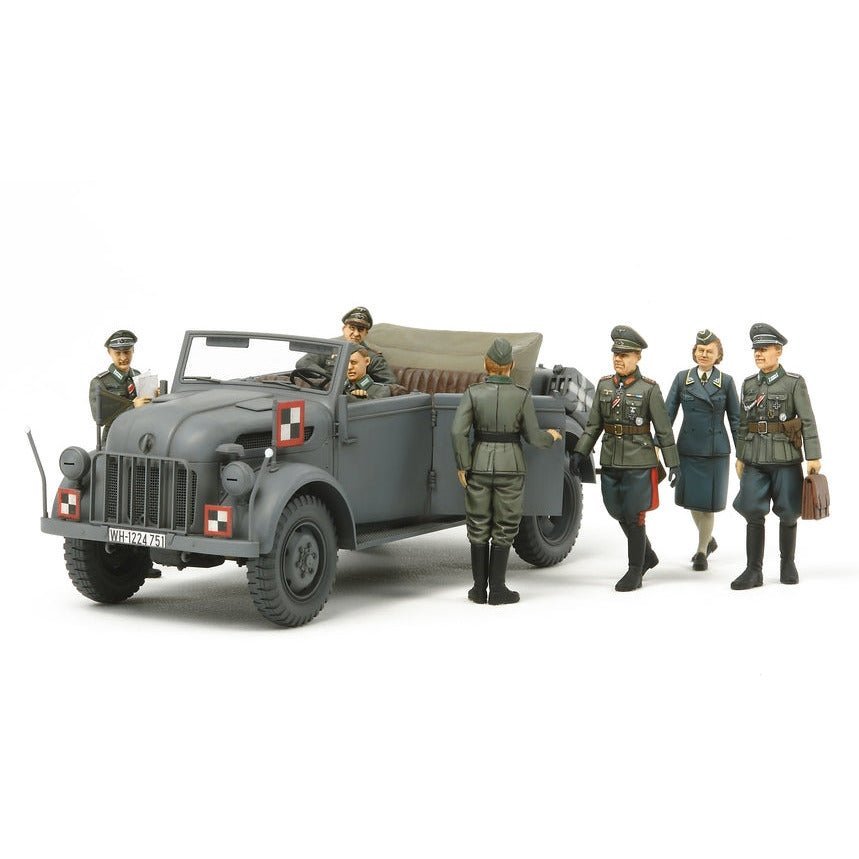Tamiya German Steyr 1500A W/7 Figures-Tamiya-ModelCars.com