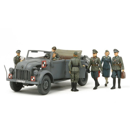 Tamiya German Steyr 1500A W/7 Figures-Tamiya-ModelCars.com