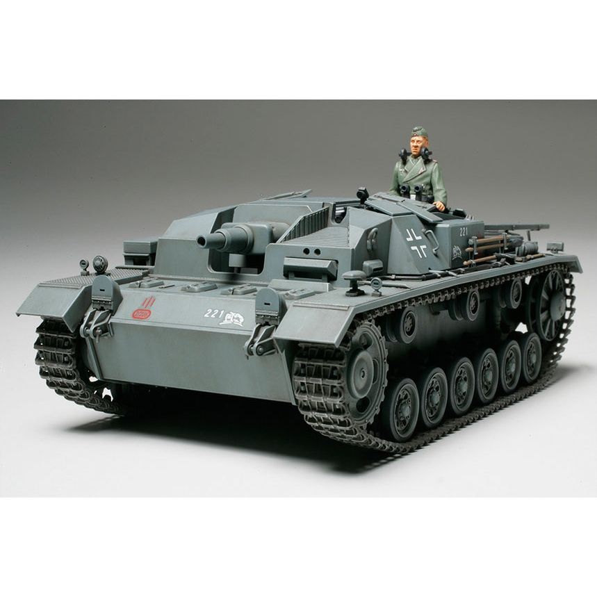 Tamiya German Sturmgeschutz III Ausfb-Tamiya-ModelCars.com