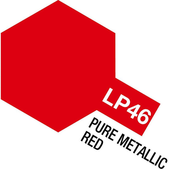 Tamiya Lacquer LP - 46 Metallic Red - Tamiya - ModelCars.com
