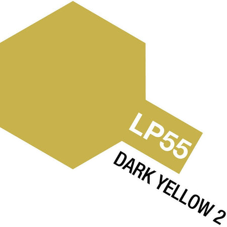 Tamiya Lacquer LP - 55 Dark Yellow 2 - Tamiya - ModelCars.com