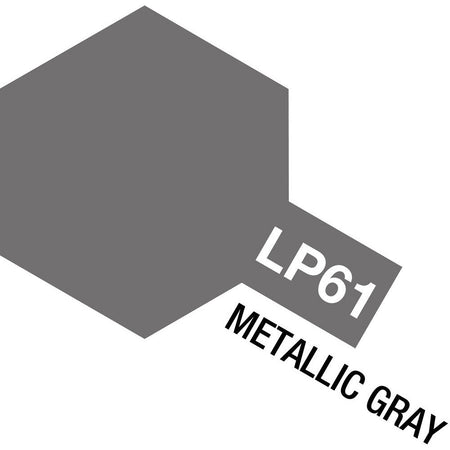 Tamiya Lacquer LP - 61 Metallic Gray - Tamiya - ModelCars.com