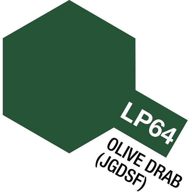 Tamiya Lacquer LP - 64 Olive Drab JGSDF - Tamiya - ModelCars.com