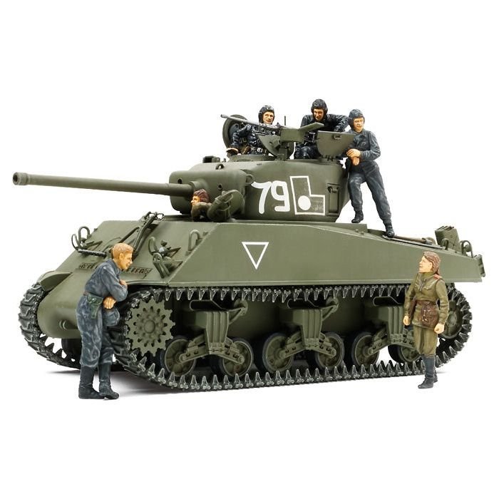 Tamiya M4A2(76)W Sherman-Tamiya-ModelCars.com