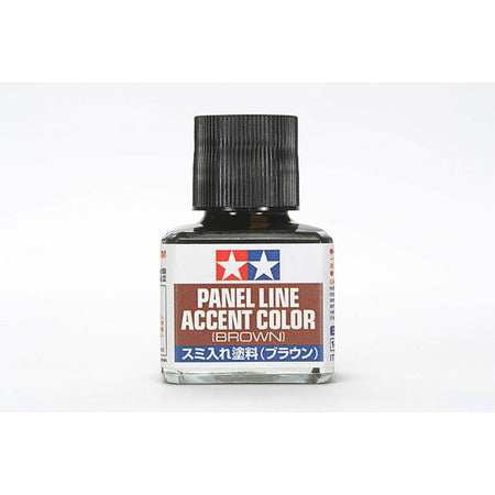Tamiya Panel Line Accent Color, 40ml Brown-Tamiya-ModelCars.com