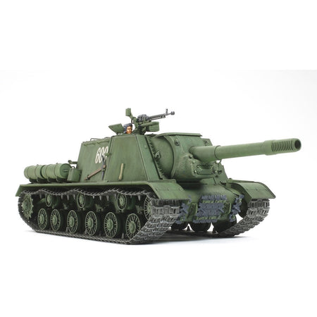 Tamiya Russian Heavy SP Gun JSU-152-Tamiya-ModelCars.com