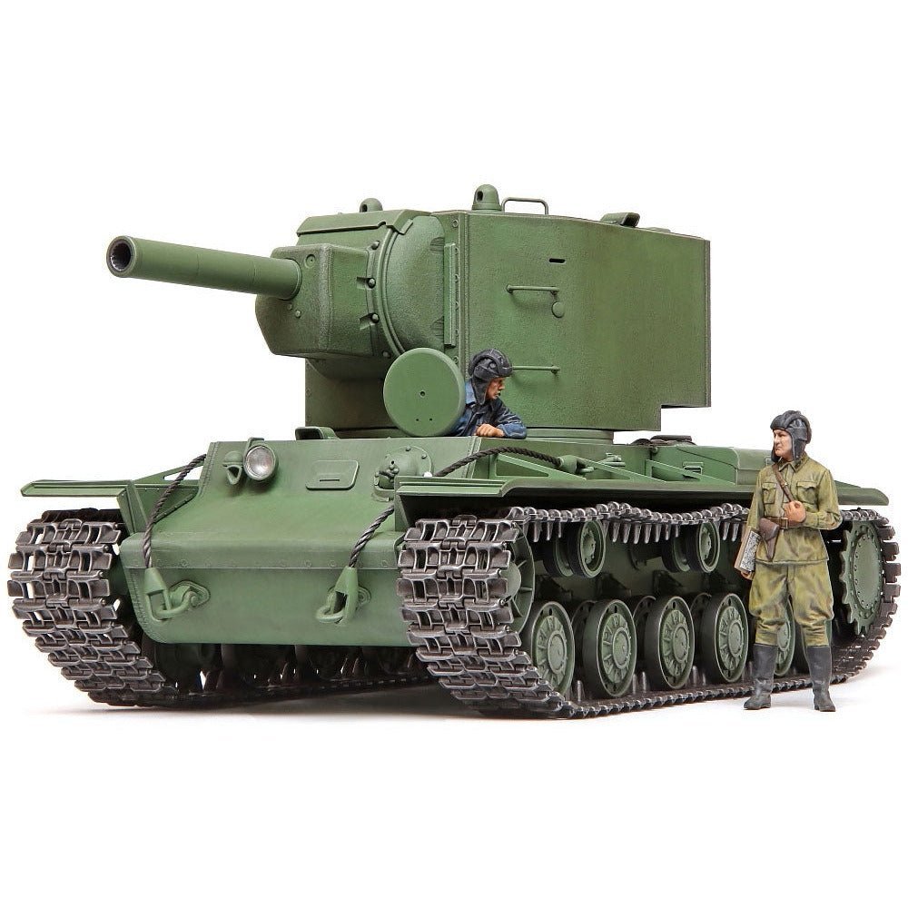 Tamiya Russian Heavy Tank KV-2-Tamiya-ModelCars.com