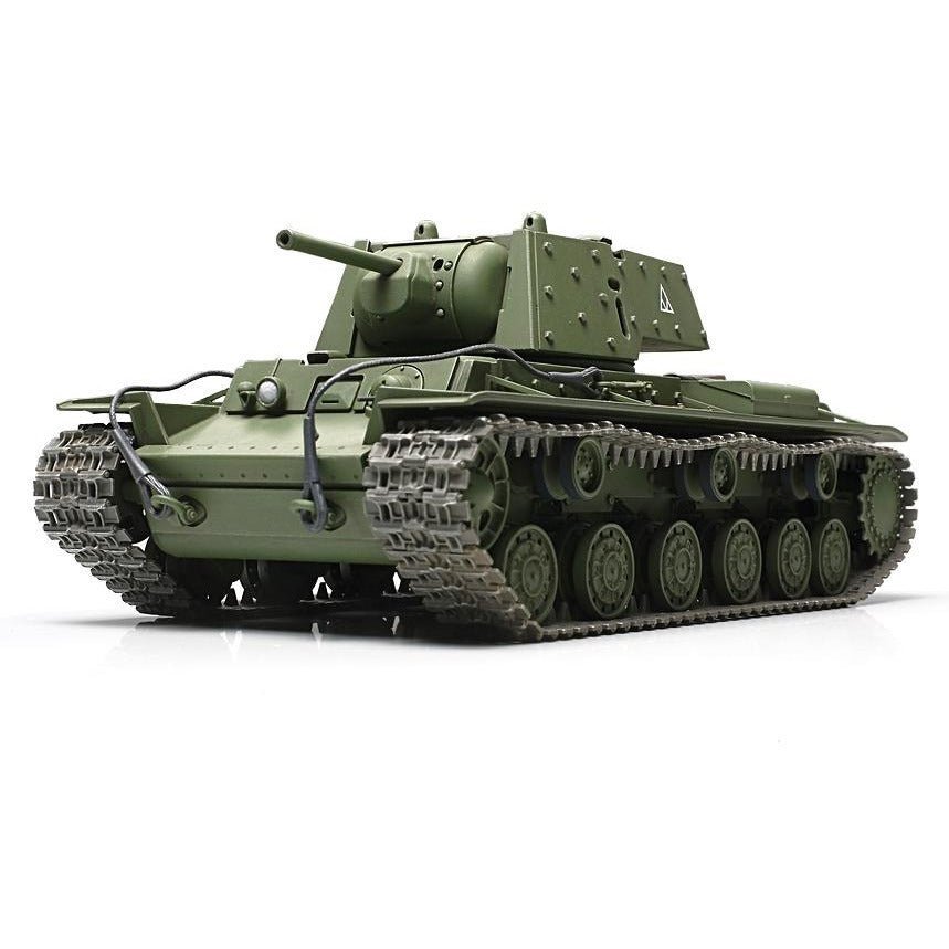 Tamiya Russian KV-1B with Applique Armor Scale 1/48-Tamiya-ModelCars.com