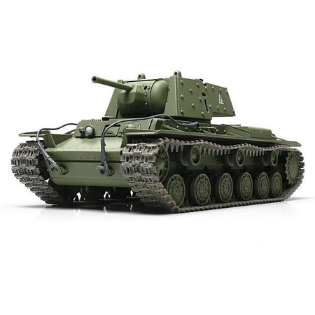 Tamiya Russian KV-1B with Applique Armor Scale 1/48-Tamiya-ModelCars.com