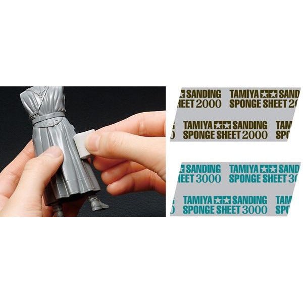 Tamiya Sanding Sponge Sheet 2000 / Tamiya USA - Tamiya - ModelCars.com