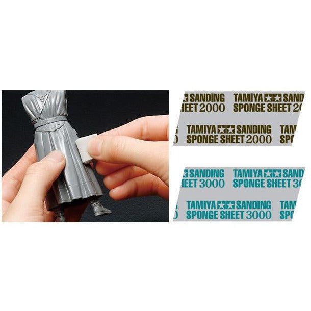 Tamiya Sanding Sponge Sheet 3000 / Tamiya USA - Tamiya - ModelCars.com