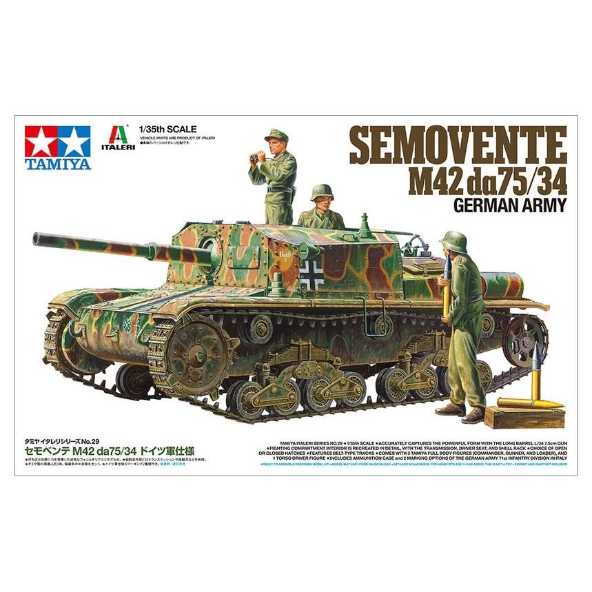 Tamiya Semovente M42 Da75/34 - Tamiya - ModelCars.com