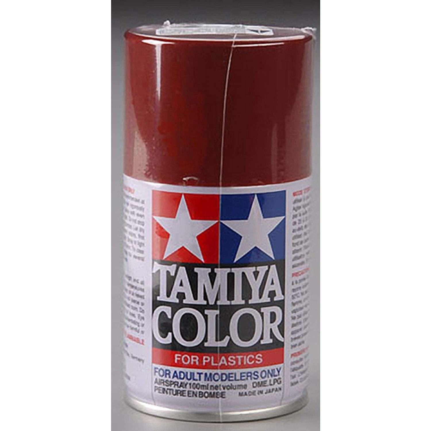 Tamiya Spray Lacquer TS - 33 Dull Red - Tamiya - ModelCars.com