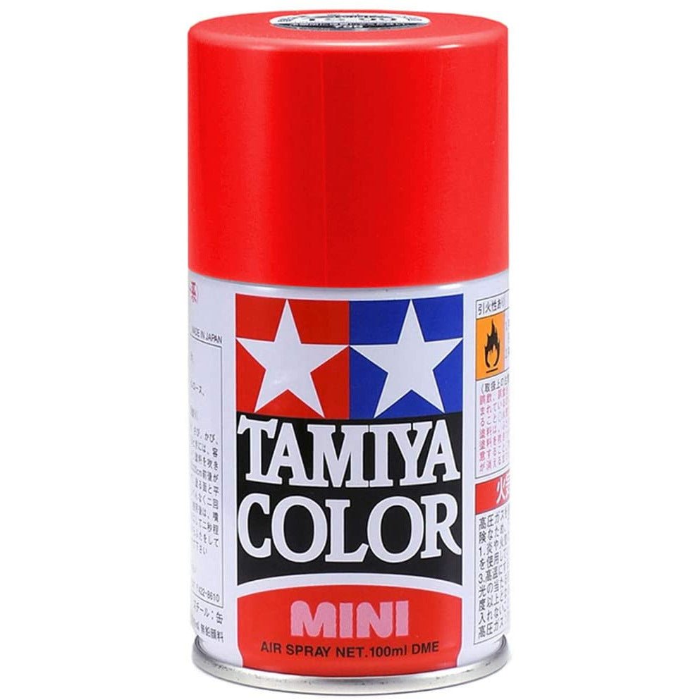 Tamiya Spray Lacquer TS - 49 Bright Red - Tamiya - ModelCars.com