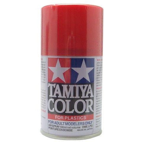 Tamiya Spray Lacquer TS - 8 Italian Red 3oz - Tamiya - ModelCars.com