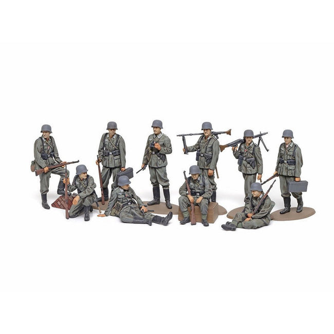 Tamiya WWII Wehrmacht Infantry Set-Tamiya-ModelCars.com