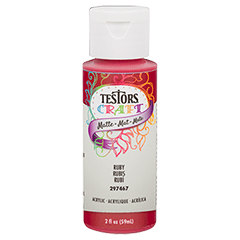 Testors Acrylic MTE Craft Paint Fuchsia - Testors - ModelCars.com
