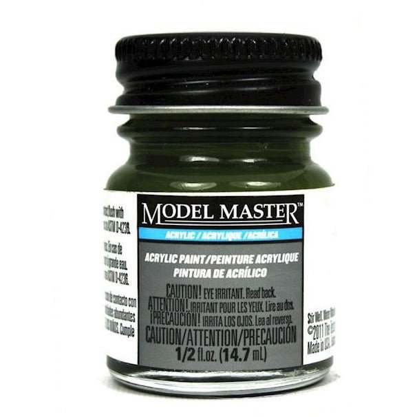 Testors Acrylic Paint Dark Green - Flat - Testors - ModelCars.com