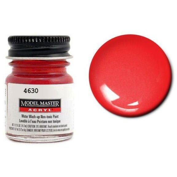Testors Acrylic Paint Transparent Red - Gloss - Testors - ModelCars.com