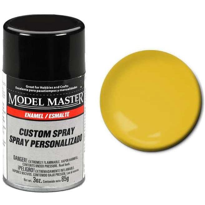 Testors Auto Enamel Spray Dark Yellow - Gloss - Testors - ModelCars.com