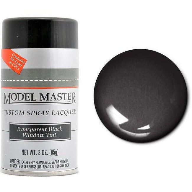 Testors Auto Enamel Spray Transparent Black Window Tint - Gloss - Testors - ModelCars.com