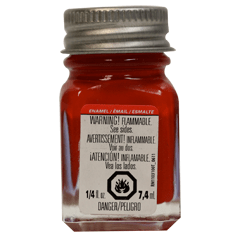 Testors Enamel Paint Red - Flat - Testors - ModelCars.com